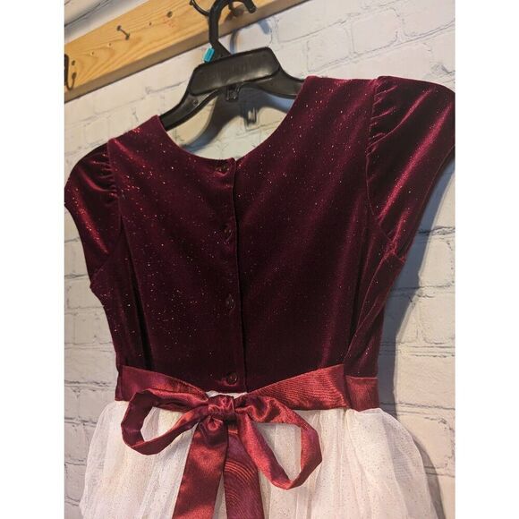 Jona Michelle shimmering formal fit & flare dress 12 - Picture 4 of 6